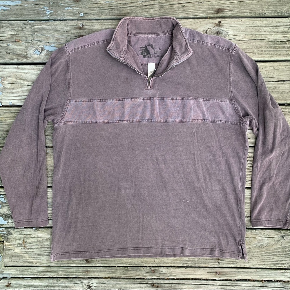 LL Bean Long Sleeve 1/4 Zip Shirt